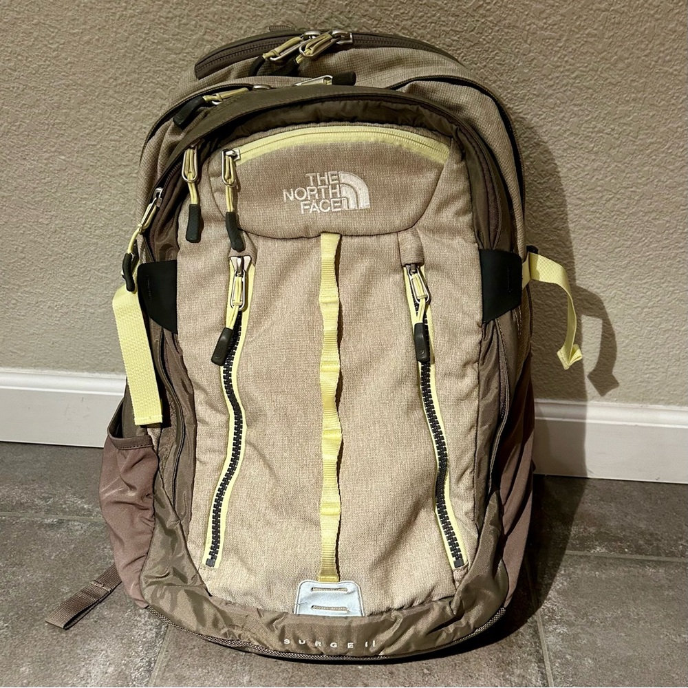 North Face Surge II backpack. Good condition.